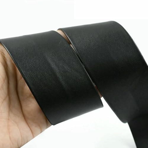 5/10 Meter 3–50 mm schwarzes PU-Lederband zum Nähen von Taschengurten, Halsketten, Schmuck, Gurtband, Kleidung, Dekorationsseil, 40 mm, 10 Meter 5/10 Meter 3–50 mm schwarzes PU-Lederband zum Nähen von Taschengurten, Halsketten, Schmuck, Gurtband, Kleidung, Dekorationsseil, 40 mm, 10 Meter von BSGUZ