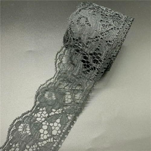 5 Yards/Lot 60 mm Spitzenband, bestickter Stoffbesatz, Dekoration, DIY, handgefertigt, Nähen, Basteln, afrikanischer Spitzenstoff-25 von BSGUZ