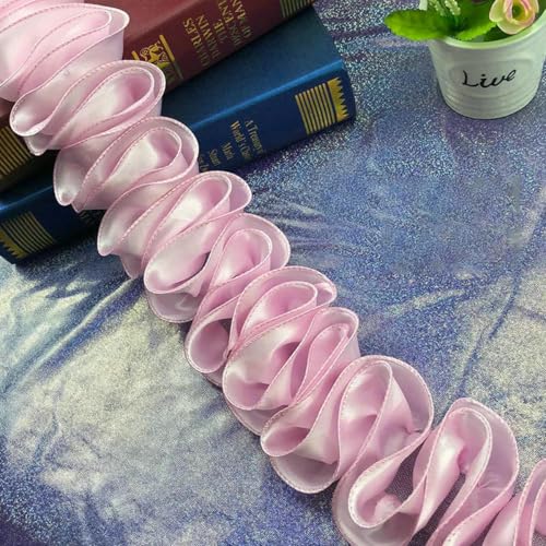 5 Yards Rüschen-Spitzenrandbesatz, Plisseeband, 10 cm breiter Spitzenstoff, Nähzubehör für DIY-Kopfbedeckungen, Puppenkleider, Kleidung, Basteln-02-5 Yards 5 Yards Rüschen-Spitzenrandbesatz, Plisseeband, 10 cm breiter Spitzenstoff, Nähzubehör für DIY-Kopfbedeckungen, Puppenkleider, Kleidung, Basteln-02-5 Yards von BSGUZ