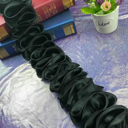 5 Yards Rüschen-Spitzenrandbesatz, Plisseeband, 10 cm breiter Spitzenstoff, Nähzubehör für DIY-Kopfbedeckungen, Puppenkleider, Kleidung, Basteln-05-5 Yards 5 Yards Rüschen-Spitzenrandbesatz, Plisseeband, 10 cm breiter Spitzenstoff, Nähzubehör für DIY-Kopfbedeckungen, Puppenkleider, Kleidung, Basteln-05-5 Yards von BSGUZ