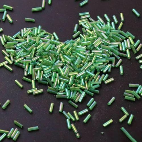5 g, 2 x 6 mm, bunte Glasperlen, lose Abstandsperlen, Rocailles-Perlen für Handarbeiten, Schmuckherstellung, DIY-Kleidungszubehör, 012, 5 g, 144 Stück 5 g, 2 x 6 mm, bunte Glasperlen, lose Abstandsperlen, Rocailles-Perlen für Handarbeiten, Schmuckherstellung, DIY-Kleidungszubehör, 012, 5 g, 144 Stück von BSGUZ