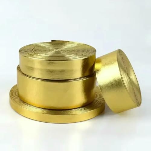 5 m, 5–50 mm, synthetisches PU-Lederband, Gold-Silber-Band für Taschengurt, Kleidung, Dekoration, Seil, Halskette, Kordel, DIY-Bastelmaterial, Metallgold, 5 mm 5 m, 5–50 mm, synthetisches PU-Lederband, Gold-Silber-Band für Taschengurt, Kleidung, Dekoration, Seil, Halskette, Kordel, DIY-Bastelmaterial, Metallgold, 5 mm von BSGUZ