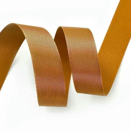 5 m 20–50 mm Nylon-Gurtband, meterware, Taschengurt, Kleidung, dekorative Bänder, Nähbesätze, Gepäckgurt, Schrägband, Braun, 32 mm 5 m 20–50 mm Nylon-Gurtband, meterware, Taschengurt, Kleidung, dekorative Bänder, Nähbesätze, Gepäckgurt, Schrägband, Braun, 32 mm von BSGUZ