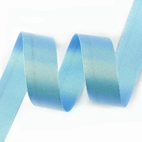 5 m 20–50 mm Nylon-Gurtband, meterware, Taschengurt, Kleidung, dekorative Bänder, Nähbesätze, Gepäckgurt, Schrägband, Himmelblau, 32 mm 5 m 20–50 mm Nylon-Gurtband, meterware, Taschengurt, Kleidung, dekorative Bänder, Nähbesätze, Gepäckgurt, Schrägband, Himmelblau, 32 mm von BSGUZ