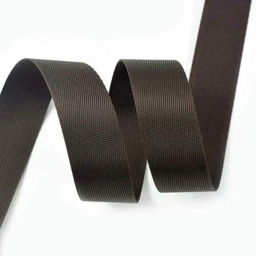 5 m 20–50 mm Nylon-Gurtband, meterware, Taschengurt, Kleidung, dekorative Bänder, Nähbesätze, Gepäckgurt, Schrägband, Kaffeebraun, 20 mm 5 m 20–50 mm Nylon-Gurtband, meterware, Taschengurt, Kleidung, dekorative Bänder, Nähbesätze, Gepäckgurt, Schrägband, Kaffeebraun, 20 mm von BSGUZ