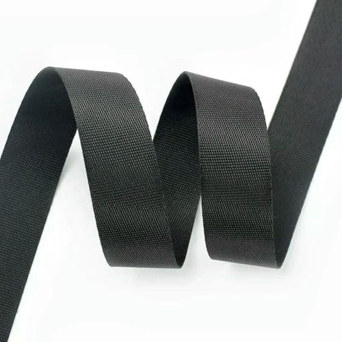 5 m 20–50 mm Nylon-Gurtband, meterware, Taschengurt, Kleidung, dekorative Bänder, Nähbesätze, Gepäckgurt, Schrägband, Schwarz, 20 mm 5 m 20–50 mm Nylon-Gurtband, meterware, Taschengurt, Kleidung, dekorative Bänder, Nähbesätze, Gepäckgurt, Schrägband, Schwarz, 20 mm von BSGUZ