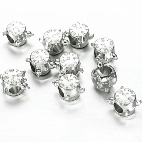 50/100/150 Stück 9 mm geometrischer Zylinderdruck CCB-Perlen Abstandsperlen mit großem Loch zur Herstellung von Perlenarmbändern und Schmuck-16-150 Stück 50/100/150 Stück 9 mm geometrischer Zylinderdruck CCB-Perlen Abstandsperlen mit großem Loch zur Herstellung von Perlenarmbändern und Schmuck-16-150 Stück von BSGUZ