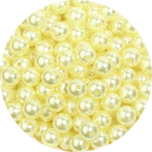 50–1000 Stück/Los ABS-Imitationsperlen, farbige runde Acryl-Abstandshalterperlen für die Schmuckherstellung, DIY-Charm-Armband-Ohrringe, Gelb, 3,0 mm, 1000 Stück 50–1000 Stück/Los ABS-Imitationsperlen, farbige runde Acryl-Abstandshalterperlen für die Schmuckherstellung, DIY-Charm-Armband-Ohrringe, Gelb, 3,0 mm, 1000 Stück von BSGUZ