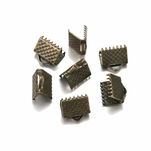 50 Stück/Los Quetschperlen, Cove-Verschlüsse, Kordel, Lederclip, Halskette, Armband, Verbinder, Endkappen für DIY-Schmuckzubehör, Antikbronze, 8 mm x 50 Stück 50 Stück/Los Quetschperlen, Cove-Verschlüsse, Kordel, Lederclip, Halskette, Armband, Verbinder, Endkappen für DIY-Schmuckzubehör, Antikbronze, 8 mm x 50 Stück von BSGUZ