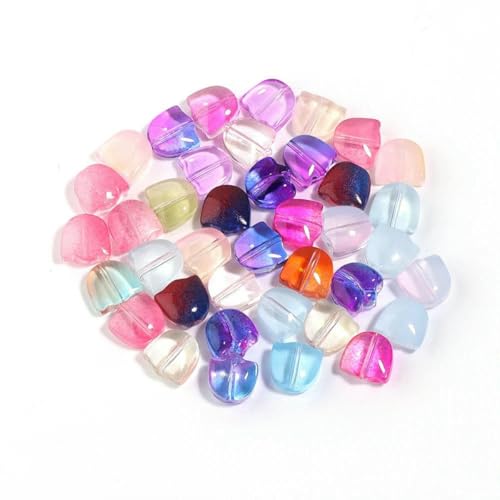50 Stück/Lot Tulpen Blumen Lampwork Perlen Blatt Glasfarbe Lose Perlen für Schmuckherstellung DIY Armbänder Halskette Ohrring Zubehör-Mix Farbe Blume 50 Stück/Lot Tulpen Blumen Lampwork Perlen Blatt Glasfarbe Lose Perlen für Schmuckherstellung DIY Armbänder Halskette Ohrring Zubehör-Mix Farbe Blume von BSGUZ