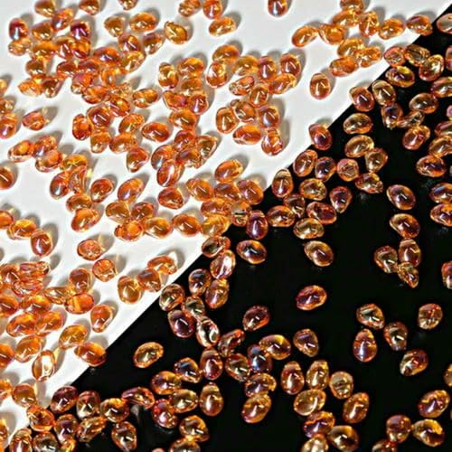 50 Stück 6 x 8 mm Tropfenförmige Lampwork-Meerjungfrau-Perlen, Anhänger, Wassertropfen, Glasperlen, handgefertigt, DIY-Schmuckherstellung, 09 von BSGUZ