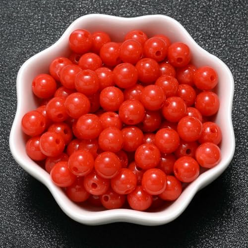 6–18 mm Farbverlauf-Acrylperlen, rund, Katzenauge, lose Abstandsperlen für die Schmuckherstellung, DIY, handgefertigtes Armband, Halskettenzubehör, 19–10 mm (50 Stück) von BSGUZ