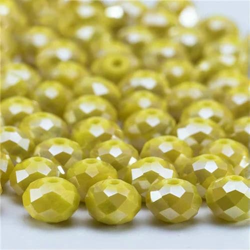 6 8 mm tschechische Rondell-Kristallperlen, AB-Farbe, facettierte Glasperlen, lose Abstandsperlen für die Schmuckherstellung, DIY-Armband, Halskette, Z336AB, 8 mm, 68 Stück 6 8 mm tschechische Rondell-Kristallperlen, AB-Farbe, facettierte Glasperlen, lose Abstandsperlen für die Schmuckherstellung, DIY-Armband, Halskette, Z336AB, 8 mm, 68 Stück von BSGUZ