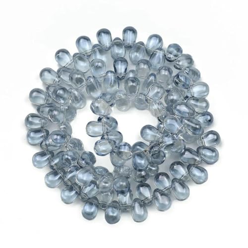 6 mm, 90 Stück, Wassertropfenform, Kristallglas, AB-farbig plattiert, lose Perlen zum Selbermachen, für Bettelarmbänder, Halsketten, Schmuckzubehör – Wassertropfenform – 6 6 mm, 90 Stück, Wassertropfenform, Kristallglas, AB-farbig plattiert, lose Perlen zum Selbermachen, für Bettelarmbänder, Halsketten, Schmuckzubehör – Wassertropfenform – 6 von BSGUZ