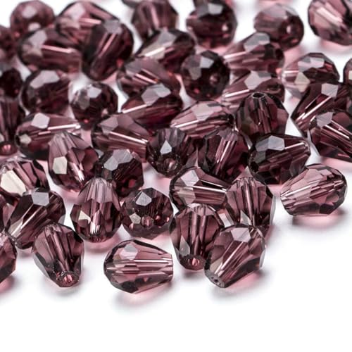 6 x 8 mm österreichische facettierte Tropfen-Glasperlen, AB-Farbe, Wassertropfen-Kristallperlen, lose Abstandsperlen für die Schmuckherstellung, DIY-Armband-ZKSD001-033-8 x 11 mm-50–55 Stück 6 x 8 mm österreichische facettierte Tropfen-Glasperlen, AB-Farbe, Wassertropfen-Kristallperlen, lose Abstandsperlen für die Schmuckherstellung, DIY-Armband-ZKSD001-033-8 x 11 mm-50–55 Stück von BSGUZ