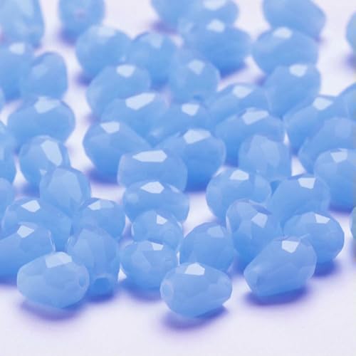 6 x 8 mm österreichische facettierte Tropfen-Glasperlen, AB-Farbe, Wassertropfen-Kristallperlen, lose Abstandsperlen zur Schmuckherstellung, DIY-Armband-ZKSD001-019-6 x 8 mm, 65–70 Stück 6 x 8 mm österreichische facettierte Tropfen-Glasperlen, AB-Farbe, Wassertropfen-Kristallperlen, lose Abstandsperlen zur Schmuckherstellung, DIY-Armband-ZKSD001-019-6 x 8 mm, 65–70 Stück von BSGUZ