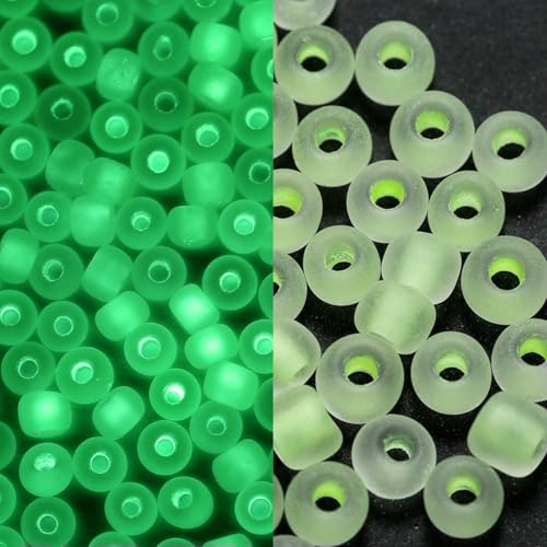 600 Stück 3,0 mm leuchtende Glasperlen, im Dunkeln leuchtend, lose Abstandsperlen für DIY-Schmuckmarkierungen, Halsketten, Armbänder, Zubehör – Grün – 3,0 mm x 600 Stück 600 Stück 3,0 mm leuchtende Glasperlen, im Dunkeln leuchtend, lose Abstandsperlen für DIY-Schmuckmarkierungen, Halsketten, Armbänder, Zubehör – Grün – 3,0 mm x 600 Stück von BSGUZ