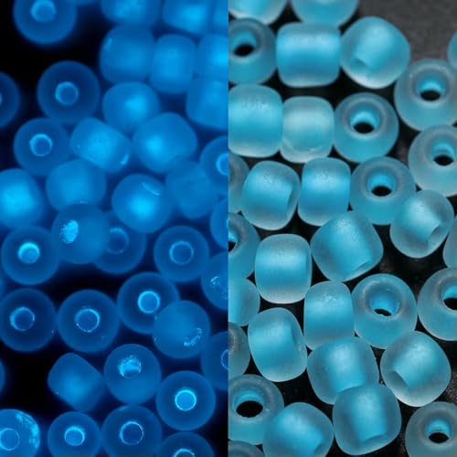 600 Stück 3,0 mm leuchtende Glasperlen, im Dunkeln leuchtend, lose Abstandsperlen für DIY-Schmuckmarkierungen, Halsketten, Armbänder, Zubehör – Seeblau – 3,0 mm x 600 Stück 600 Stück 3,0 mm leuchtende Glasperlen, im Dunkeln leuchtend, lose Abstandsperlen für DIY-Schmuckmarkierungen, Halsketten, Armbänder, Zubehör – Seeblau – 3,0 mm x 600 Stück von BSGUZ