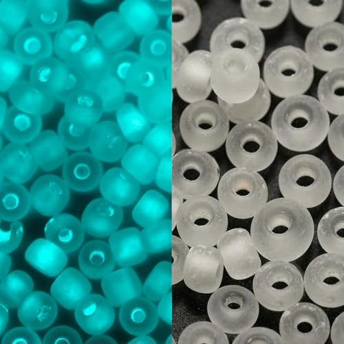 600 Stück 3,0 mm leuchtende Glasperlen, im Dunkeln leuchtend, lose Abstandsperlen für DIY-Schmuckmarkierungen, Halsketten, Armbänder, Zubehör – Weiß-Blau-Grün – 3,0 mm x 600 Stück 600 Stück 3,0 mm leuchtende Glasperlen, im Dunkeln leuchtend, lose Abstandsperlen für DIY-Schmuckmarkierungen, Halsketten, Armbänder, Zubehör – Weiß-Blau-Grün – 3,0 mm x 600 Stück von BSGUZ