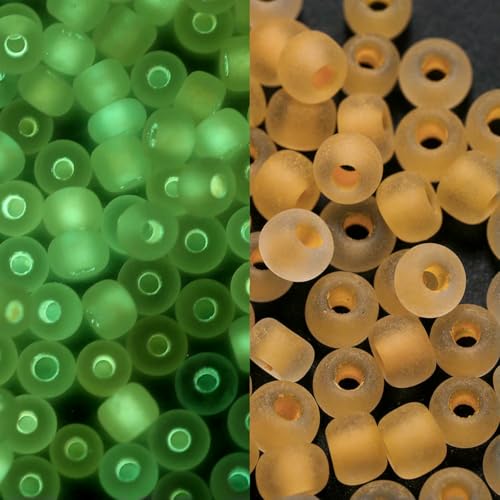 600 Stück 3,0 mm leuchtende Glasperlen, im Dunkeln leuchtend, lose Abstandsperlen zum Selbermachen von Schmuck, Markierungen, Halsketten, Armbändern, Zubehör – Goldgelb – 3,0 mm x 600 Stück 600 Stück 3,0 mm leuchtende Glasperlen, im Dunkeln leuchtend, lose Abstandsperlen zum Selbermachen von Schmuck, Markierungen, Halsketten, Armbändern, Zubehör – Goldgelb – 3,0 mm x 600 Stück von BSGUZ