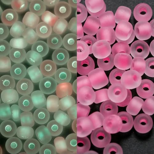 600 Stück 3,0 mm leuchtende Glasperlen, im Dunkeln leuchtende lose Abstandsperlen zum Selbermachen von Schmuck, Markierungen, Halsketten, Armbändern, Zubehör – Pink-Gelb – 3,0 mm x 600 Stück 600 Stück 3,0 mm leuchtende Glasperlen, im Dunkeln leuchtende lose Abstandsperlen zum Selbermachen von Schmuck, Markierungen, Halsketten, Armbändern, Zubehör – Pink-Gelb – 3,0 mm x 600 Stück von BSGUZ