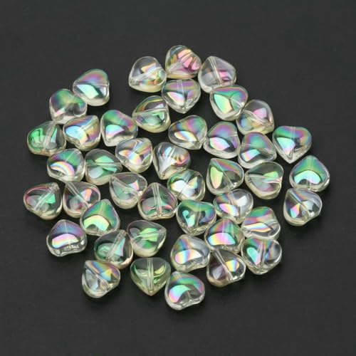 8 mm, 20 Stück, AB, bunte Herzform, Kristallperlen, plattiert, Basteln, lose Abstandsperlen, Schmuckherstellung, DIY-Charm, Ohrring, Armband, Zubehör, AB, grün, transparent, 20 Stück, 8 mm 8 mm, 20 Stück, AB, bunte Herzform, Kristallperlen, plattiert, Basteln, lose Abstandsperlen, Schmuckherstellung, DIY-Charm, Ohrring, Armband, Zubehör, AB, grün, transparent, 20 Stück, 8 mm von BSGUZ
