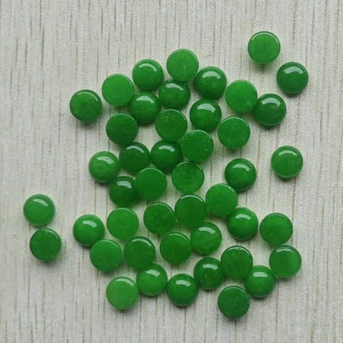 8mm Fashion verschiedene naturstein runde cab cabochon perlen für schmuck Zubehör machen Großhandel 50 teile/los-malaysia von BSGUZ