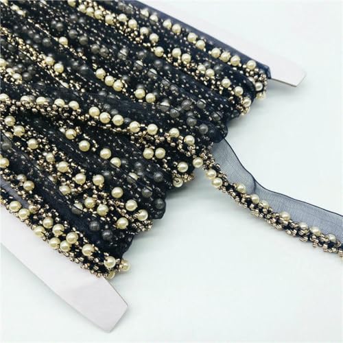 9,5 Yards 16 mm Spitze Kristallperlen Seil Stoff Perlenbesatz Band DIY Nähen Applikation Kragen Kordel Hochzeitskleid Guipure Dekoration-08 9,5 Yards 16 mm Spitze Kristallperlen Seil Stoff Perlenbesatz Band DIY Nähen Applikation Kragen Kordel Hochzeitskleid Guipure Dekoration-08 von BSGUZ
