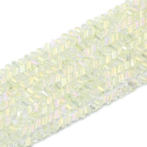 90 Stück Tetraeder-Dreieck, österreichischer Kristall, Charms, lose Glasperlen für Schmuck, Halsketten, Armbänder, DIY-Zubehör, 4 6 8, Beschichtung gelb, 8 mm, 90 Stück, 1 Pa 90 Stück Tetraeder-Dreieck, österreichischer Kristall, Charms, lose Glasperlen für Schmuck, Halsketten, Armbänder, DIY-Zubehör, 4 6 8, Beschichtung gelb, 8 mm, 90 Stück, 1 Pa von BSGUZ