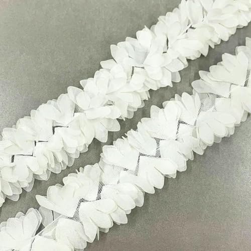 90 cm 3D-Chiffon-Blumen, DIY, 6 cm Breite, Spitzenbesatz, Spitzenband, Spitzenkleid, Dekoration, Stoffapplikation, Nähzubehör, 2–90 cm 90 cm 3D-Chiffon-Blumen, DIY, 6 cm Breite, Spitzenbesatz, Spitzenband, Spitzenkleid, Dekoration, Stoffapplikation, Nähzubehör, 2–90 cm von BSGUZ