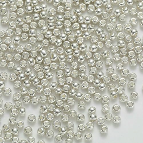 900 Stück 11/0 wasserdichte Glasperlen in Metallic-Farbe für BoHO-Nadelarbeiten, 10 Gramm/Beutel, 2,0 mm Glasperlen-FTH558-2MM-10G 900 Stück 11/0 wasserdichte Glasperlen in Metallic-Farbe für BoHO-Nadelarbeiten, 10 Gramm/Beutel, 2,0 mm Glasperlen-FTH558-2MM-10G von BSGUZ