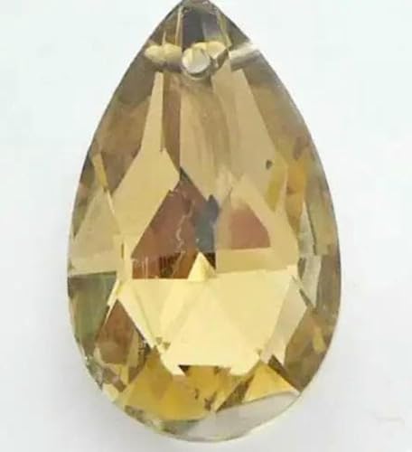Birnenförmige Kristallperle, Mandel-Kronleuchter-Glasanhänger, 16/22/28/38 mm, Ohrring, Halskette, DIY-Zubehör, Engelsträne, A052, Silberkaffee, 22 mm, 50 Stück Birnenförmige Kristallperle, Mandel-Kronleuchter-Glasanhänger, 16/22/28/38 mm, Ohrring, Halskette, DIY-Zubehör, Engelsträne, A052, Silberkaffee, 22 mm, 50 Stück von BSGUZ
