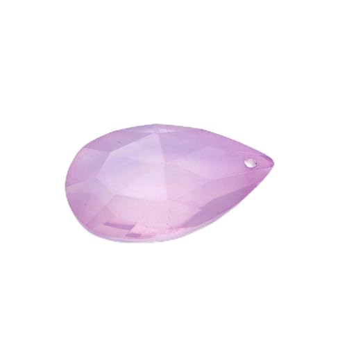 Birnenförmige Kristallperle, Mandel-Kronleuchter-Glasanhänger, 16/22/28/38 mm, Ohrring, Halskette, DIY-Zubehör, Engelsträne, A094, Opal-Flieder, 16 mm, 70 Stück Birnenförmige Kristallperle, Mandel-Kronleuchter-Glasanhänger, 16/22/28/38 mm, Ohrring, Halskette, DIY-Zubehör, Engelsträne, A094, Opal-Flieder, 16 mm, 70 Stück von BSGUZ