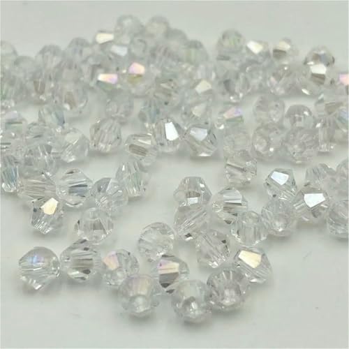 Facettierte österreichische 3 4 6 mm Doppelkegel-Kristallperlen, Abstandshalter, Glasperlen für Armband, Halskette, DIY-Schmuckherstellung, J-04-6 mm Facettierte österreichische 3 4 6 mm Doppelkegel-Kristallperlen, Abstandshalter, Glasperlen für Armband, Halskette, DIY-Schmuckherstellung, J-04-6 mm von BSGUZ
