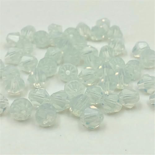 Facettierte österreichische 3 4 6 mm Doppelkegel-Kristallperlen, Abstandshalter, Glasperlen für Armband, Halskette, DIY-Schmuckherstellung, J-21-4,0 mm von BSGUZ