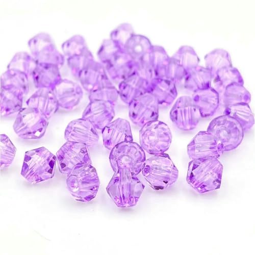 Facettierte österreichische 3 4 6 mm Doppelkegel-Kristallperlen, Abstandshalter, Glasperlen für Armband, Halskette, DIY-Schmuckherstellung, J-23-4,0 mm von BSGUZ