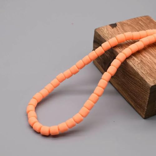 Farbige Fassperlen, DIY-Schmuckzubehör, Polymer-Ton-Perlen, Rohr-Abstandshalterperlen für die Schmuckherstellung, DIY-Handgefertigtes Armbandzubehör, 12–6 mm, 60 Stück Farbige Fassperlen, DIY-Schmuckzubehör, Polymer-Ton-Perlen, Rohr-Abstandshalterperlen für die Schmuckherstellung, DIY-Handgefertigtes Armbandzubehör, 12–6 mm, 60 Stück von BSGUZ