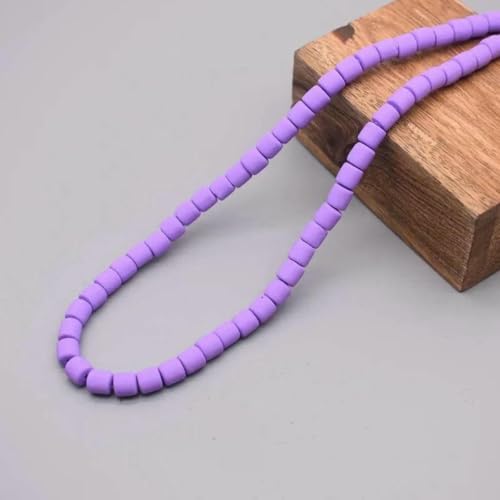 Farbige Fassperlen, DIY-Schmuckzubehör, Polymer-Ton-Perlen, Rohr-Abstandshalterperlen für die Schmuckherstellung, DIY-Handgefertigtes Armbandzubehör, 13–6 mm, 60 Stück Farbige Fassperlen, DIY-Schmuckzubehör, Polymer-Ton-Perlen, Rohr-Abstandshalterperlen für die Schmuckherstellung, DIY-Handgefertigtes Armbandzubehör, 13–6 mm, 60 Stück von BSGUZ