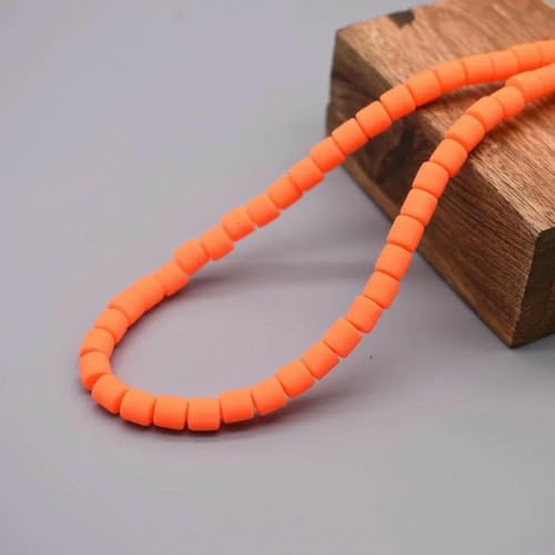 Farbige Fassperlen, DIY-Schmuckzubehör, Polymer-Ton-Perlen, Rohr-Abstandshalterperlen für die Schmuckherstellung, DIY-Handgefertigtes Armbandzubehör, 16–6 mm, 60 Stück Farbige Fassperlen, DIY-Schmuckzubehör, Polymer-Ton-Perlen, Rohr-Abstandshalterperlen für die Schmuckherstellung, DIY-Handgefertigtes Armbandzubehör, 16–6 mm, 60 Stück von BSGUZ