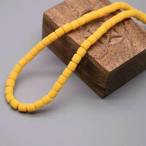 Farbige Fassperlen, DIY-Schmuckzubehör, Polymer-Ton-Perlen, Rohr-Abstandshalterperlen für die Schmuckherstellung, DIY-Handgefertigtes Armbandzubehör, 19–6 mm, 60 Stück Farbige Fassperlen, DIY-Schmuckzubehör, Polymer-Ton-Perlen, Rohr-Abstandshalterperlen für die Schmuckherstellung, DIY-Handgefertigtes Armbandzubehör, 19–6 mm, 60 Stück von BSGUZ
