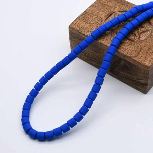 Farbige Fassperlen, DIY-Schmuckzubehör, Polymer-Ton-Perlen, Rohr-Abstandshalterperlen für die Schmuckherstellung, DIY-Handgefertigtes Armbandzubehör, 23–6 mm, 60 Stück Farbige Fassperlen, DIY-Schmuckzubehör, Polymer-Ton-Perlen, Rohr-Abstandshalterperlen für die Schmuckherstellung, DIY-Handgefertigtes Armbandzubehör, 23–6 mm, 60 Stück von BSGUZ