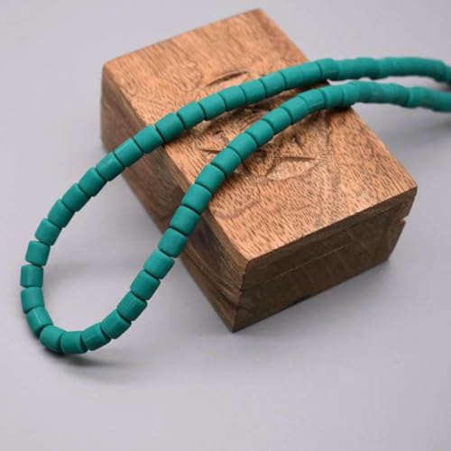 Farbige Fassperlen, DIY-Schmuckzubehör, Polymer-Ton-Perlen, Rohr-Abstandshalterperlen für die Schmuckherstellung, DIY-Handgefertigtes Armbandzubehör, 5–6 mm, 60 Stück Farbige Fassperlen, DIY-Schmuckzubehör, Polymer-Ton-Perlen, Rohr-Abstandshalterperlen für die Schmuckherstellung, DIY-Handgefertigtes Armbandzubehör, 5–6 mm, 60 Stück von BSGUZ