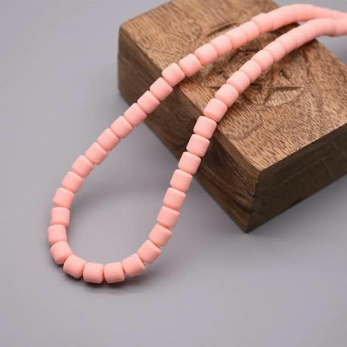 Farbige Fassperlen, DIY-Schmuckzubehör, Polymer-Ton-Perlen, Rohr-Abstandshalterperlen für die Schmuckherstellung, DIY-Handgefertigtes Armbandzubehör, 7–6 mm, 60 Stück Farbige Fassperlen, DIY-Schmuckzubehör, Polymer-Ton-Perlen, Rohr-Abstandshalterperlen für die Schmuckherstellung, DIY-Handgefertigtes Armbandzubehör, 7–6 mm, 60 Stück von BSGUZ