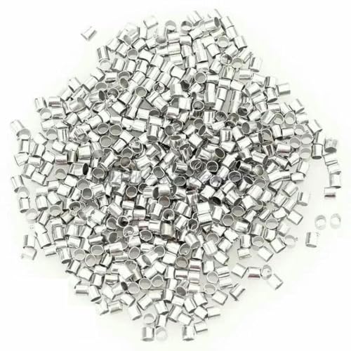 Gemischte tibetische Antik-Silber-Farben Hohlkugel Lose Röhre Metallperlen Abstandsperlen für Schmuckherstellung DIY Armband Nekclace-03 von BSGUZ