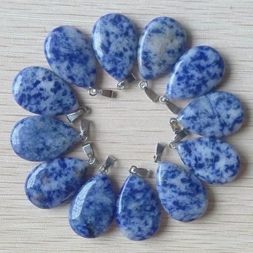Großhandel 50 teile/los natürliche stein wasser tropfen form anhänger charme für Halsketten machen-natürliche Großhandel 50 teile/los natürliche stein wasser tropfen form anhänger charme für Halsketten machen-natürliche von BSGUZ