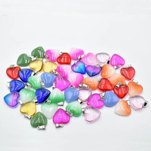 Mode gute schöne glas kristall gemischt herz form anhänger 20mm für DIY schmuck machen 50 teile/los Großhandel No1 Mode gute schöne glas kristall gemischt herz form anhänger 20mm für DIY schmuck machen 50 teile/los Großhandel No1 von BSGUZ