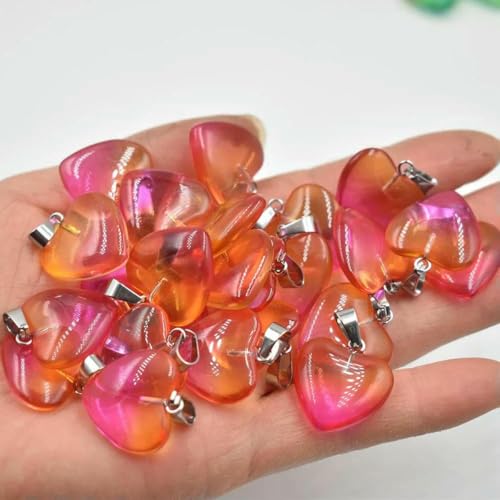 Mode gute schöne glas kristall gemischt herz form anhänger 20mm für DIY schmuck machen 50 teile/los Großhandel No4 Mode gute schöne glas kristall gemischt herz form anhänger 20mm für DIY schmuck machen 50 teile/los Großhandel No4 von BSGUZ