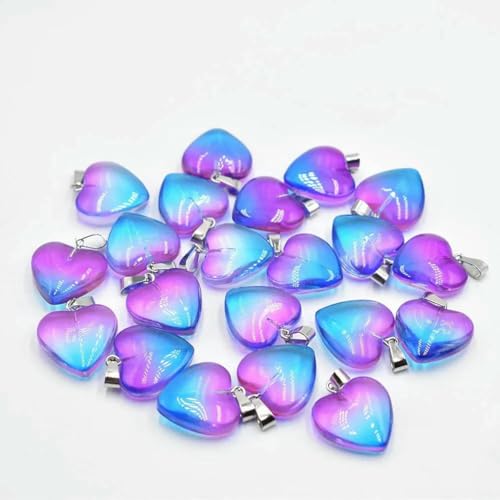 Mode gute schöne glas kristall gemischt herz form anhänger 20mm für DIY schmuck machen 50 teile/los Großhandel No9 Mode gute schöne glas kristall gemischt herz form anhänger 20mm für DIY schmuck machen 50 teile/los Großhandel No9 von BSGUZ