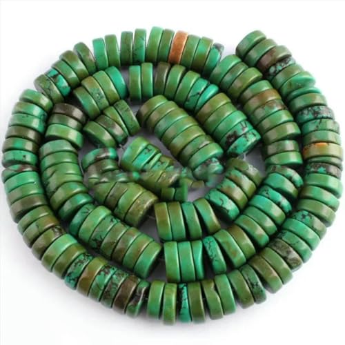 Natürliche Türkisen Verkrustete Grüne Perlen Perlen Stein Für DIY Halskette Armbänder Schmuck Machen 15 Zoll 8x1 2/10x1 4/15x20mm-2x8mm Taste Natürliche Türkisen Verkrustete Grüne Perlen Perlen Stein Für DIY Halskette Armbänder Schmuck Machen 15 Zoll 8x1 2/10x1 4/15x20mm-2x8mm Taste von BSGUZ