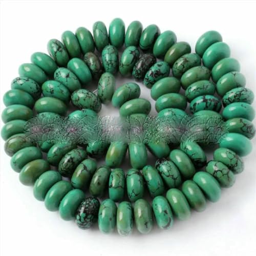 Natürliche Türkisen Verkrustete Grüne Perlen Perlen Stein Für DIY Halskette Armbänder Schmuck Machen 15 Zoll 8x1 2/10x1 4/15x20mm-4x8mm Rondelle Natürliche Türkisen Verkrustete Grüne Perlen Perlen Stein Für DIY Halskette Armbänder Schmuck Machen 15 Zoll 8x1 2/10x1 4/15x20mm-4x8mm Rondelle von BSGUZ